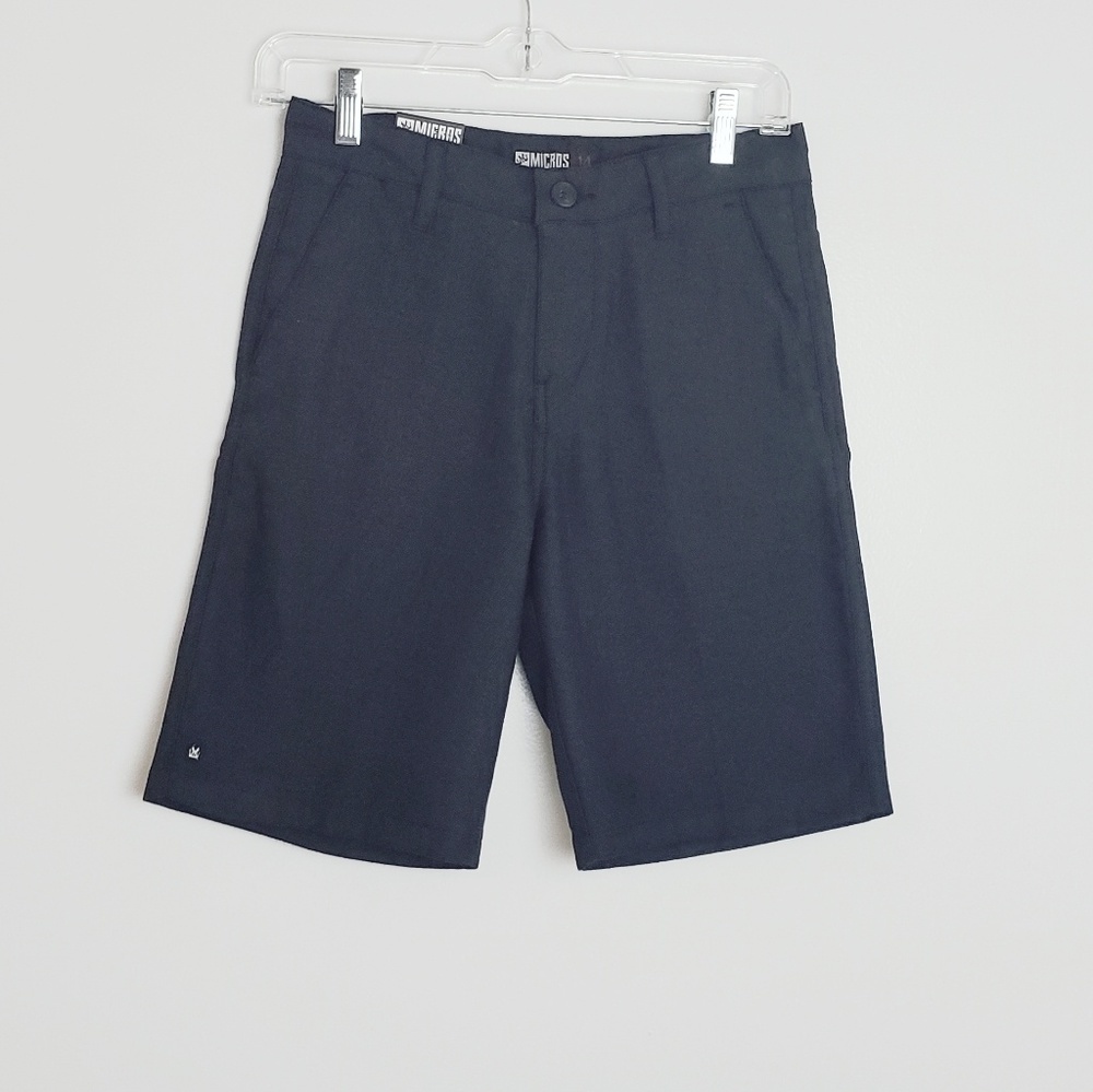 Micros boys black shorts